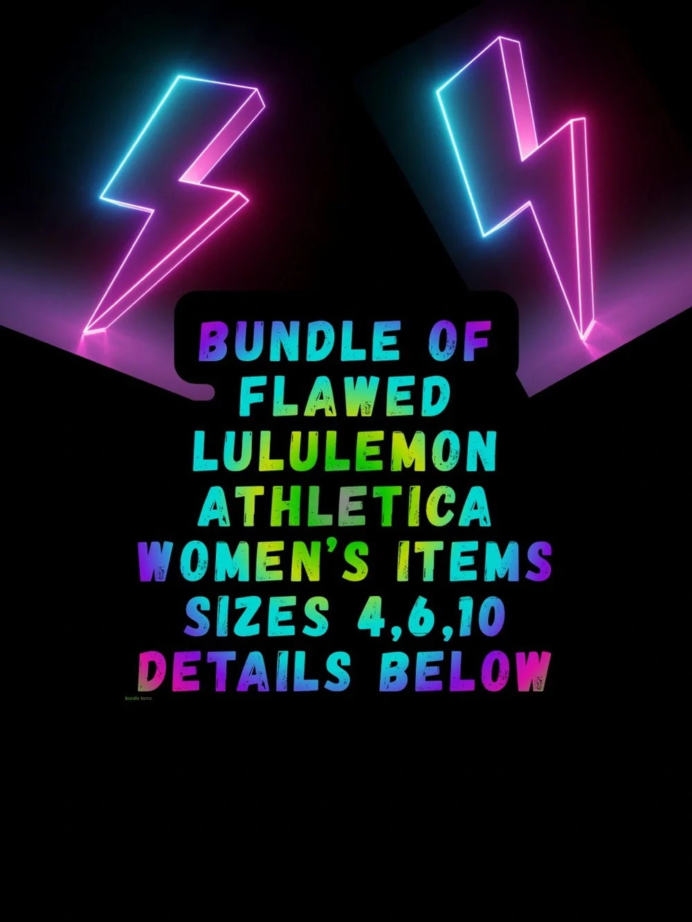 Lululemon FLAWED Women's Clothing Bundle Sizes 4, 6,and 10 Info Below 👇